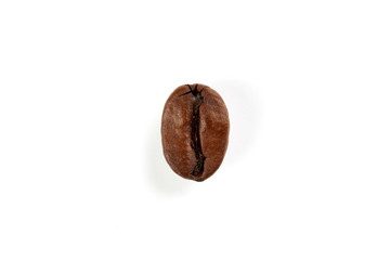Coffee Beans And White Background   