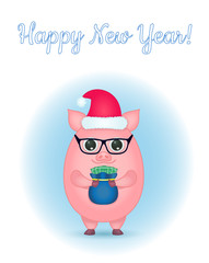 christmas and new year card