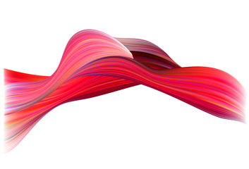 Fototapeta premium Modern colorful flow poster. Wave Liquid shape in blue color background