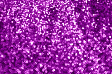 bokeh violet purple glittering light shine, purple sparkling luxury grand bright for background...