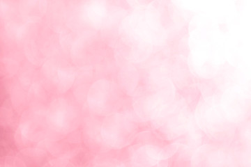 bokeh pink white soft glittering light shine, pink sparkling luxury grand bright for background...
