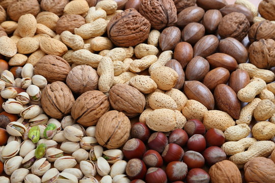 Mix of nuts.