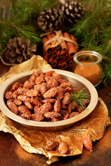 Sugared Cinnamon Almonds