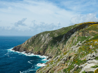 cape finisterre, galicia, spain