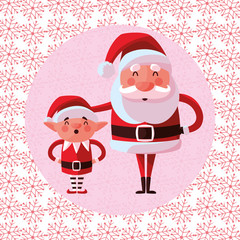 Christmas santa claus design