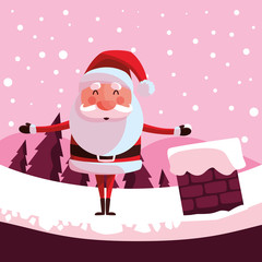 Christmas santa claus design