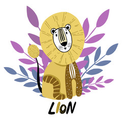 Cartoon Vector African Animals