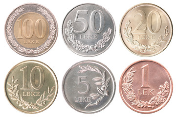 Coin Albanian Lek