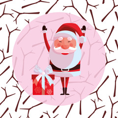 Christmas santa claus design