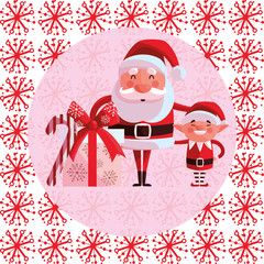 Christmas santa claus design
