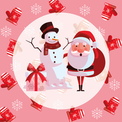 Christmas santa claus design
