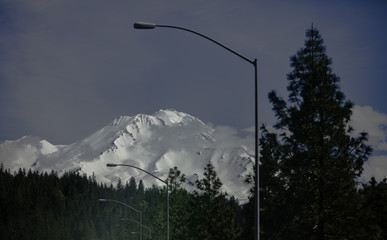 winter in the mountains