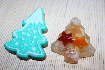  Beautiful natural handmade soap is a good gift