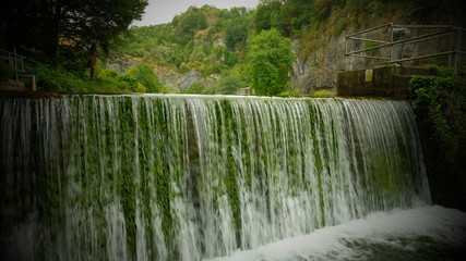 Waterfall in Cheddar, England