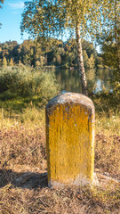 Smartphone HD wallpaper of beautiful view at Zeholfing - Isar - Bavaria - Germany