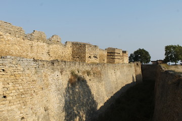 great wall of old fortress