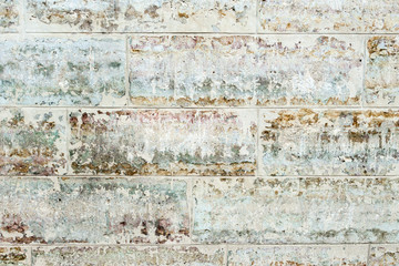 Brick wall, natural stone background. limestone texture