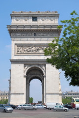 Fototapeta na wymiar Arc De Triomphe.