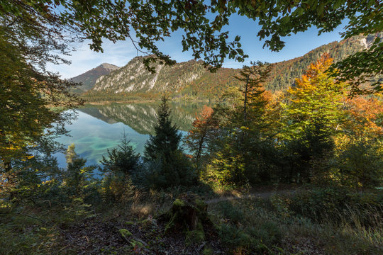 Almsee im Herbst / Ober&ouml;sterreich