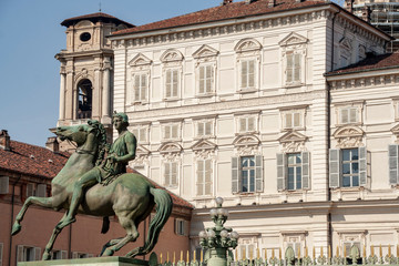 Fototapeta premium Piazza Castello