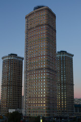 Naklejka premium modern building in moscow