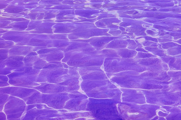 surface of blue swimming pool. Background water in sea.