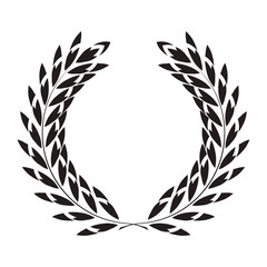 icon laurel wreath, spotrs design