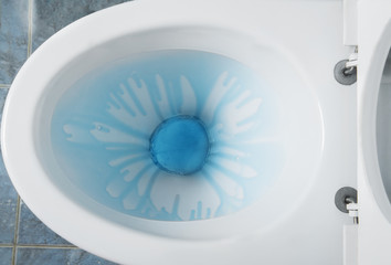 Toilet Cleaner - Top View