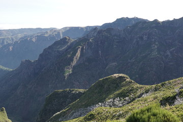 Naklejka premium Pico Ruivo Madeira Portugal