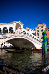 Fototapeta na wymiar Bridge Rialto in Venice