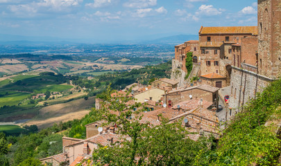 Fototapeta premium Montepulciano, famous medieval town in the Province of Siena. Tuscany, Italy.