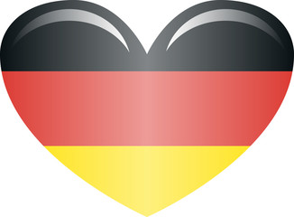 Germany flag, official colors and proportion correctly. National Germany flag.