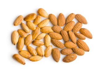 Salty roasted almonds.