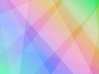 Abstract colorful background in pastel colors rainbow. Vector illustration web banner