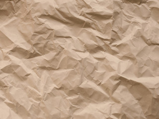 crumpled paper, light textured background