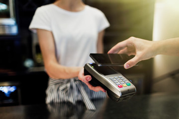 Mobile payments shopping and banking payment,