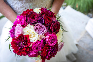 Bouquet of Flowers of the Bride