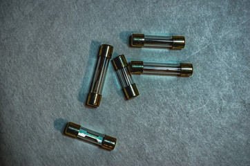 Naklejka premium small grouping of automotive fuses