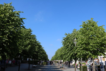 Holiday in Binz on the Island of R&uuml;gen, Baltic Sea