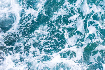 abstract foam background sea wave