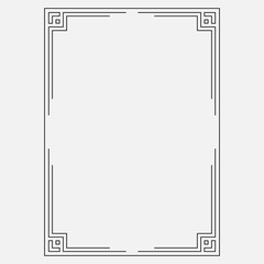 vector image, dark icon, decorative