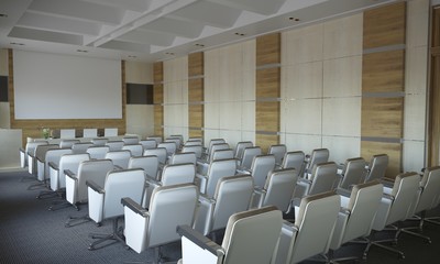 
conference room, meeting room, interior visualization, 3D illustration
