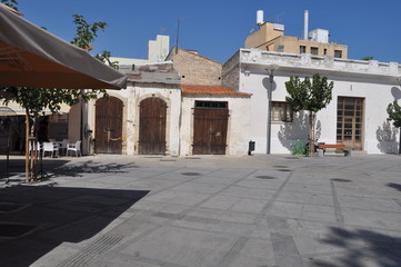 Obraz premium The beautiful plaza Limassol Castle in Cyprus