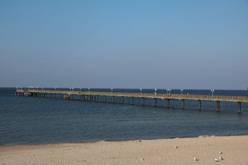 Obraz premium Holiday on Island Rügen in Binz at Baltic Sea in Germany