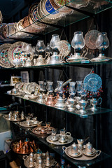 Grand Bazaar souvenir shop  in Istanbul, Turkey