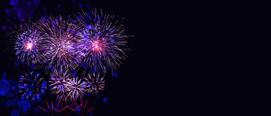 Wunderschönes Feuerwerk