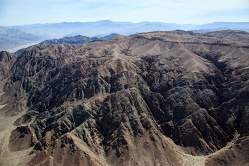 Fototapeta na wymiar Aerial view of the Nazca lines in Peru