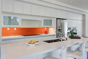 interior of modern kitchen