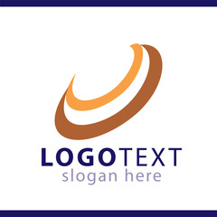 Fototapeta premium Abstract O letter logo