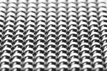 Small metal magnetic balls as background, closeup © New Africa